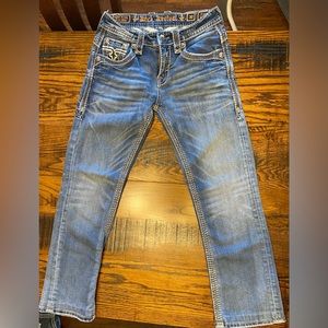 ROCK REVIVAL MENS JEANS
BLUE JEANS PRATER STRAIGHT (30)